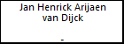 Jan Henrick Arijaen van Dijck