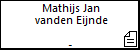 Mathijs Jan vanden Eijnde