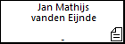 Jan Mathijs vanden Eijnde