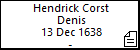 Hendrick Corst Denis