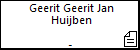 Geerit Geerit Jan Huijben