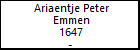 Ariaentje Peter Emmen