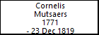 Cornelis Mutsaers