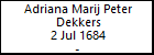 Adriana Marij Peter Dekkers