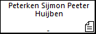 Peterken Sijmon Peeter Huijben