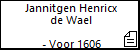 Jannitgen Henricx de Wael
