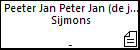 Peeter Jan Peter Jan (de jonge) Sijmons