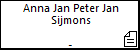 Anna Jan Peter Jan Sijmons