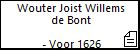 Wouter Joist Willems de Bont