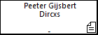Peeter Gijsbert Dircxs