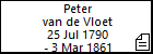 Peter van de Vloet