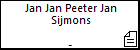 Jan Jan Peeter Jan Sijmons