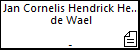 Jan Cornelis Hendrick Hendrick de Wael