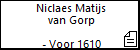 Niclaes Matijs van Gorp