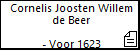 Cornelis Joosten Willem de Beer
