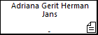 Adriana Gerit Herman Jans