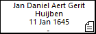 Jan Daniel Aert Gerit Huijben
