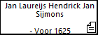 Jan Laureijs Hendrick Jan Sijmons