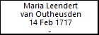 Maria Leendert van Outheusden