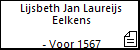 Lijsbeth Jan Laureijs Eelkens