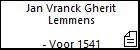 Jan Vranck Gherit Lemmens