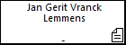 Jan Gerit Vranck Lemmens