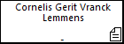 Cornelis Gerit Vranck Lemmens