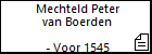 Mechteld Peter van Boerden