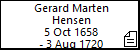Gerard Marten Hensen