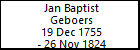 Jan Baptist Geboers