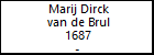 Marij Dirck van de Brul