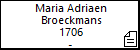 Maria Adriaen Broeckmans