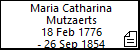 Maria Catharina Mutzaerts
