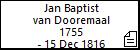 Jan Baptist van Dooremaal