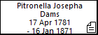 Pitronella Josepha Dams
