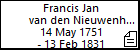 Francis Jan van den Nieuwenhuijzen