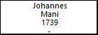 Johannes Mani