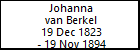 Johanna van Berkel