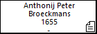 Anthonij Peter Broeckmans