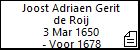 Joost Adriaen Gerit de Roij