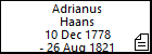 Adrianus Haans