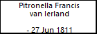 Pitronella Francis van Ierland