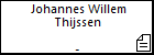 Johannes Willem Thijssen