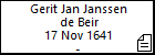 Gerit Jan Janssen de Beir