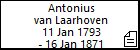 Antonius van Laarhoven