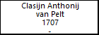 Clasijn Anthonij van Pelt