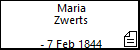 Maria Zwerts