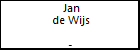 Jan de Wijs