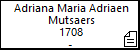 Adriana Maria Adriaen Mutsaers