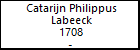 Catarijn Philippus Labeeck